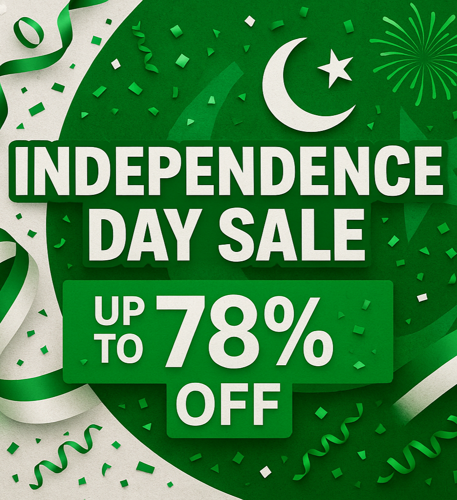 pakistan independence day sale upto 78% off